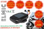 Motocykowy lokalizator GPS / GSM ELMIC GT100 GPS tracker