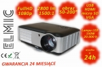 Uniwersalny projektor multimedialny ELMIC LED RD 806