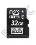 Karta pamięci microSDHC 32GB Class 4 + adapter SD R10 GOODRAM (TF Transflash) SDU32GHCAGRR10
