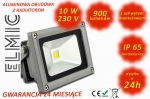 LED Floodlight COB XHF 10W 230V 120deg. 3500K Warm White ELMIC